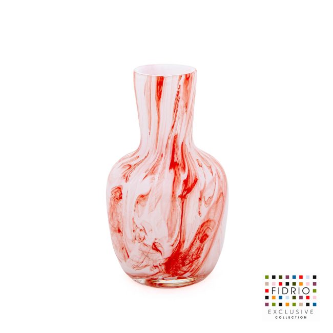 VASE FLORA H16 ROSEA