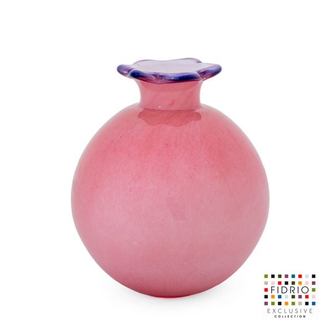 BOLVASE BLOOM D19 PINK TOP PURPLE