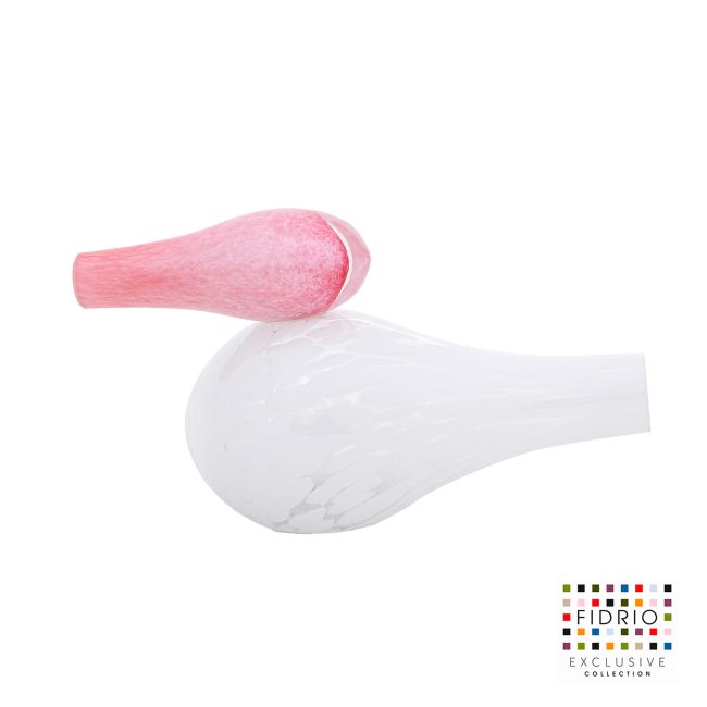 DUCK M WHITE GRANULAT HEAD PINK