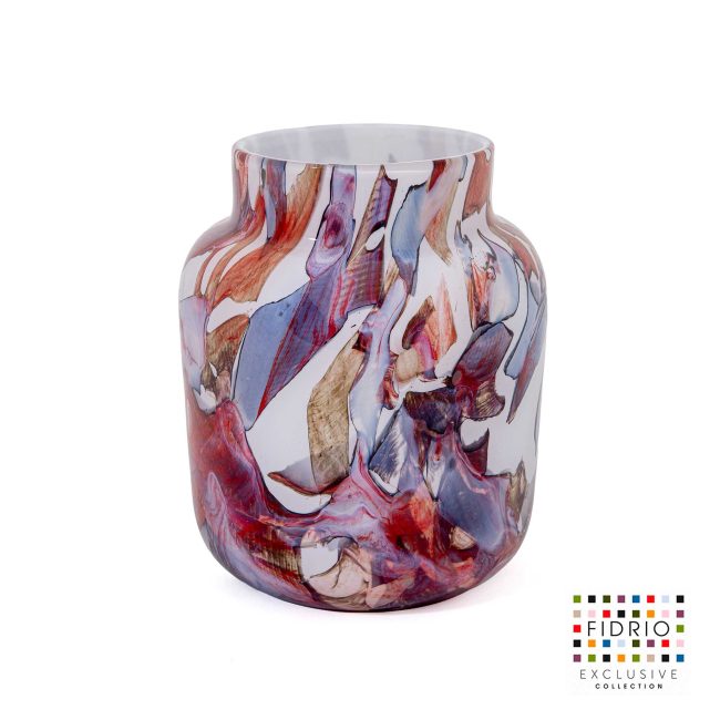 VASE BLOOM H20 D17 BLEND