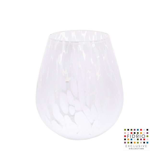 OBLIQUE LARGE H27 WHITE GRANULAT