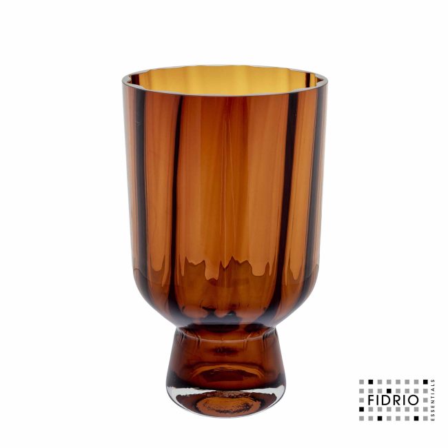 VASE BLISS H34 D20 BROWN
