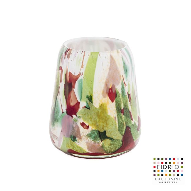 VASE DUBAI H15 MIXED COLOURS