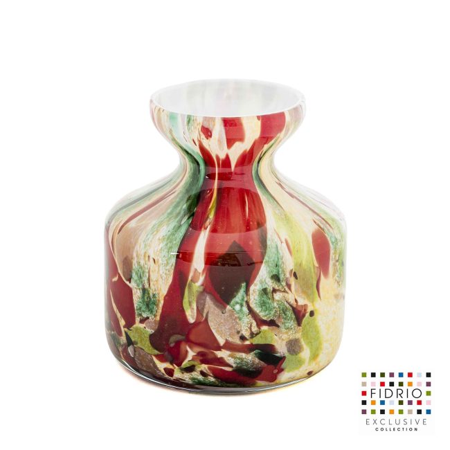 VASE BELVEDERE H18 MIXED COLOURS